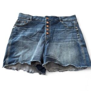 Maurices Button Fly Denim Shorts